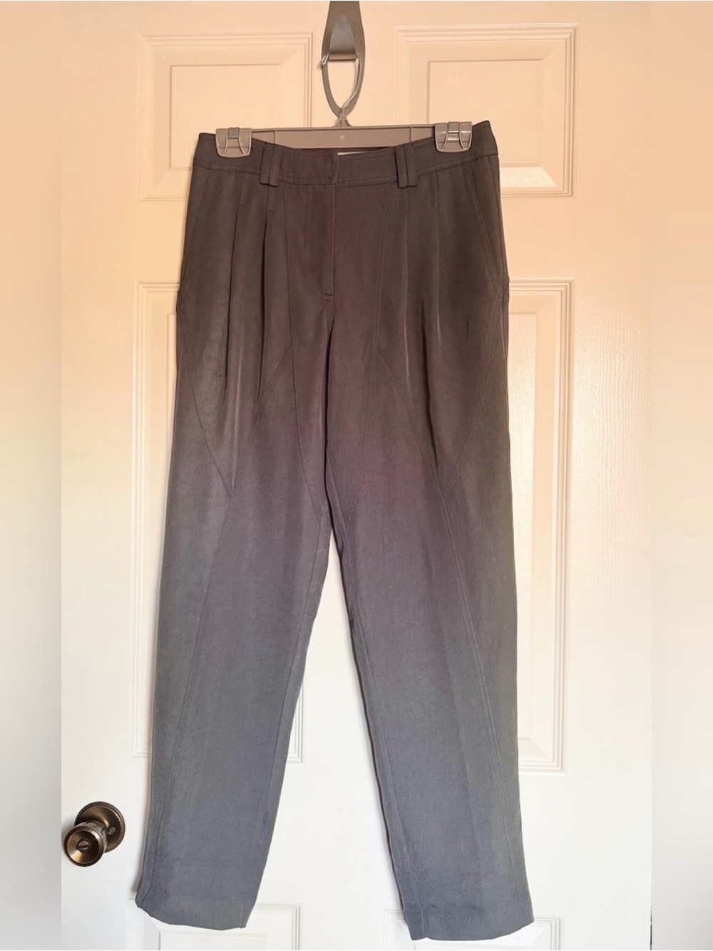 Judith & Charles Women's Gray Pleated Dress Pants | Sz 2